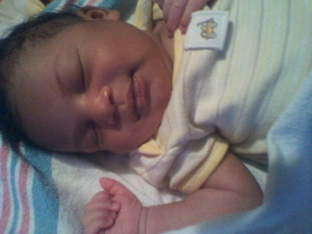 They had a beautiful baby girl