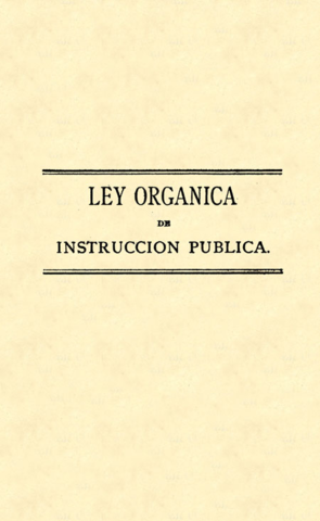 Inicio de la educación publica