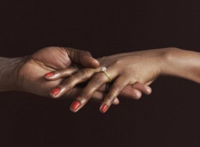 Gloria and Woodrow got married