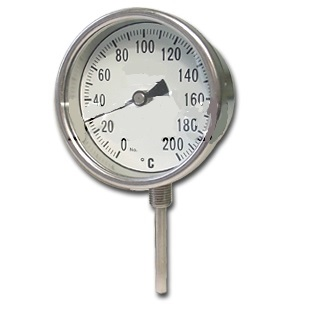 el termómetro de bulbo