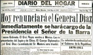 Renuncia de Porfirio