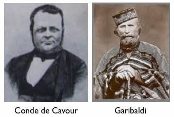 G. Garibaldi y Cavour (Italia)