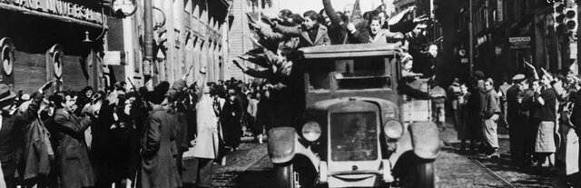 Las tropas nacionales entran en Madrid sin resistencia