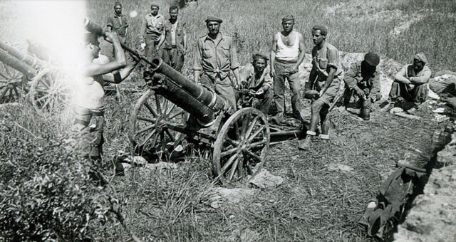 Inicio de la Batalla del Jarama
