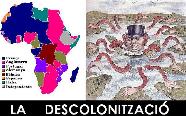 Descolonització de la major part d'Africa i Àsia