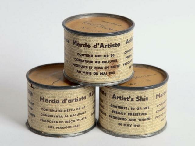 Piero Manzoni duu a terme "Merda d'Artista"