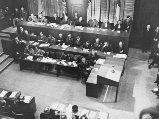 Obertura del Tribunal Militar Internacional de Nuremberg.