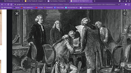 Timeline: SIGNING OF THE TREATY OF PARIS