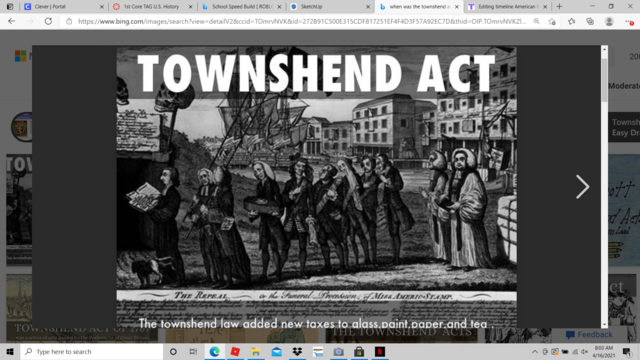 Townshend act