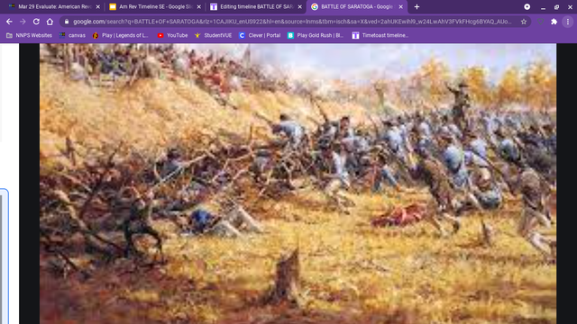 BATTLE OF SARATOGA
