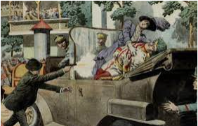 archduke franz ferdinand is assassinated