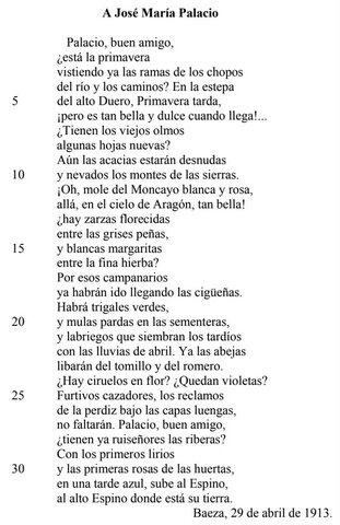 A JOSÉ MARÍA PALACIO