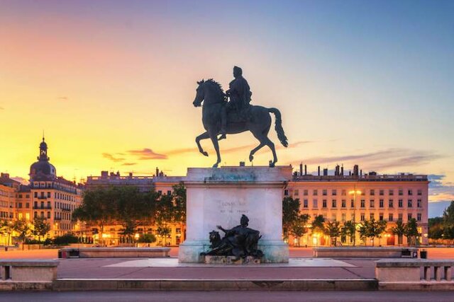 Place Bellecour.