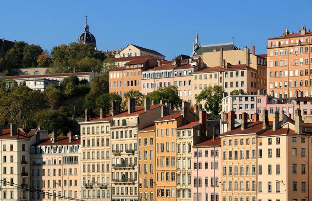 Le quartier de la Croix Rousse.