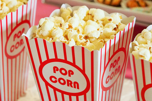 Palomitas en el cine