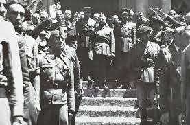 El gobierno de Burgos: el inicio de la dictadura franquista