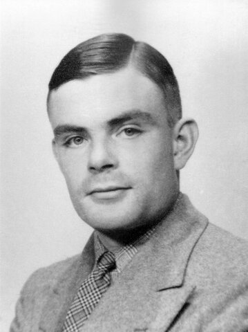 Alan Turing: British mathematician, logician & cryptanalyst