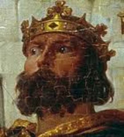 Rey de Leinster, huye de Irlanda.