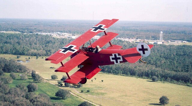 Red Baron shot down