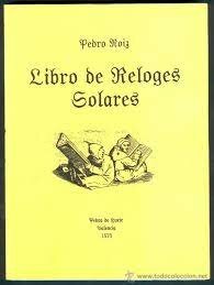 Libro de los Relojes solares.