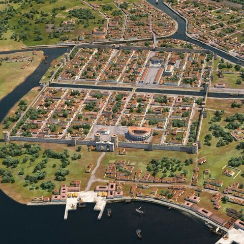 Ravenna diventa capitale dell' Impero