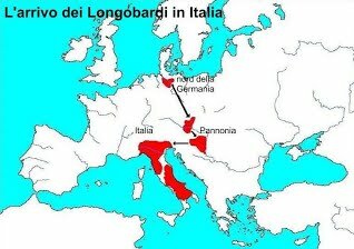 I LONGOBARDI ARRIVANO IN ITALIA