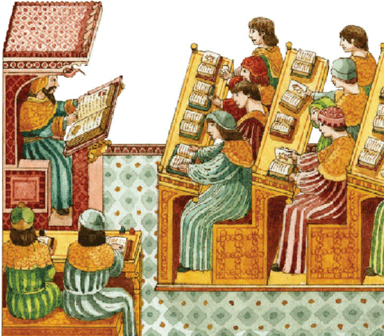 pensamiento pedagogíco medieval