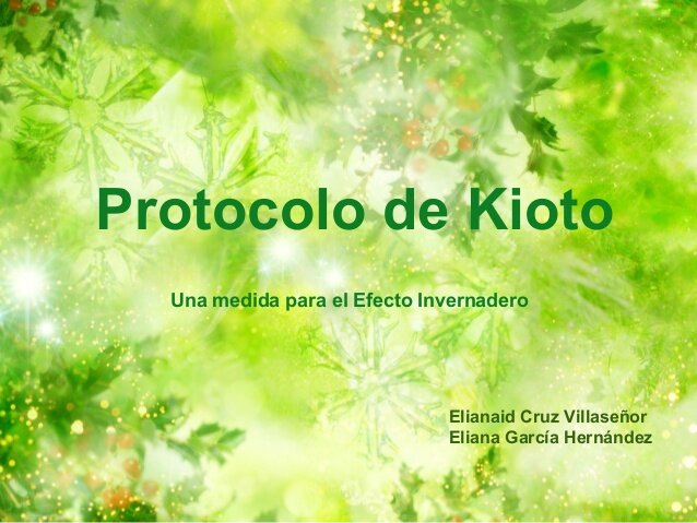 PROTOCOLO DE KIOTO