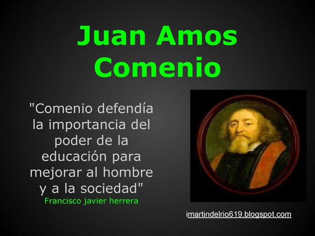 1657 Juan Comenio.