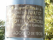 Desembarco de legionarios y regulares al mando de Franco