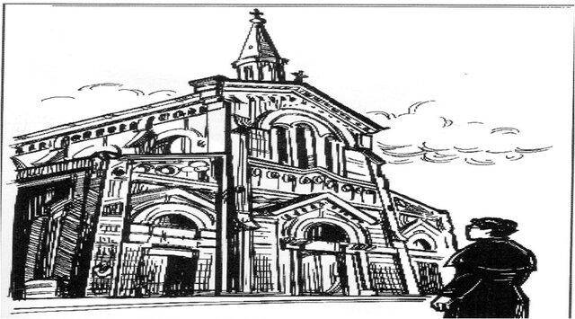 Construcción de el templo de San Felipe de Jesús