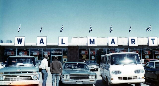 Sam Walton Opens First Walmart