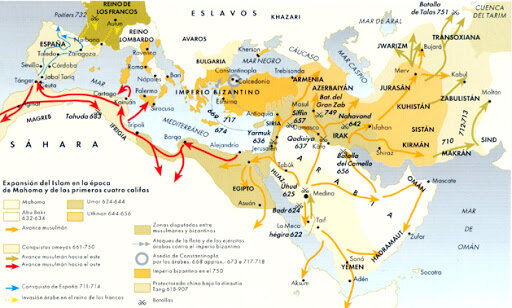 EXPANSION DEL ISLAM