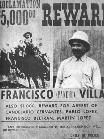 Pancho Villa buscado