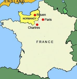 The Founding of Normandy in France
