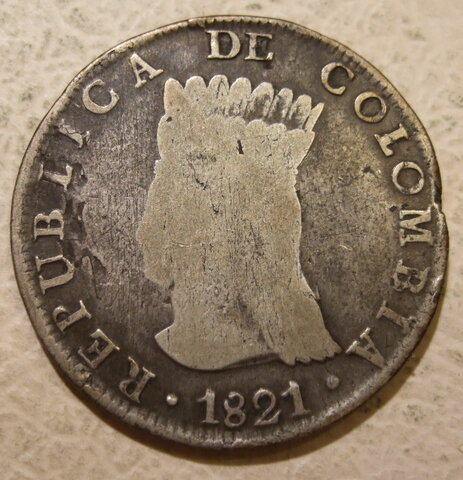 Aparición peso Colombiano.