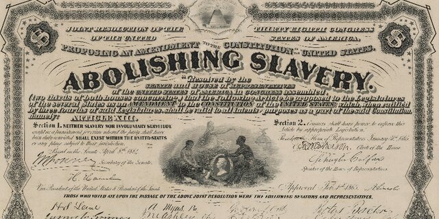 13th amendment