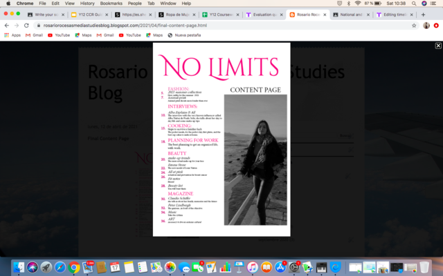 Content Page Final Draft