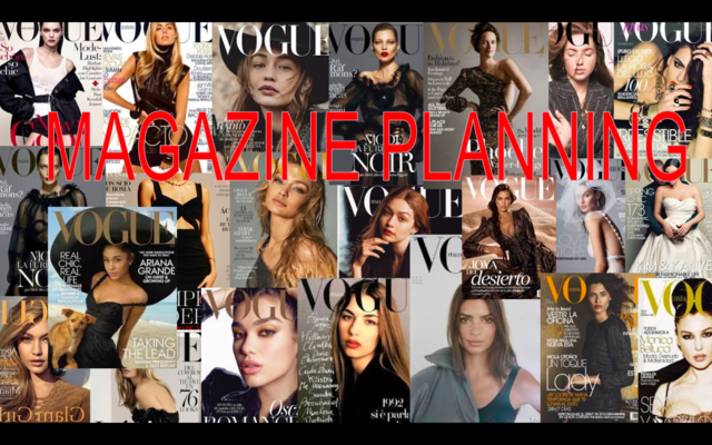 Magazine Planning