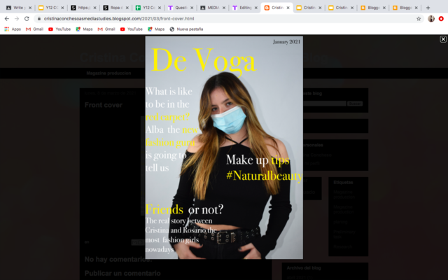 Front Cover First Draft