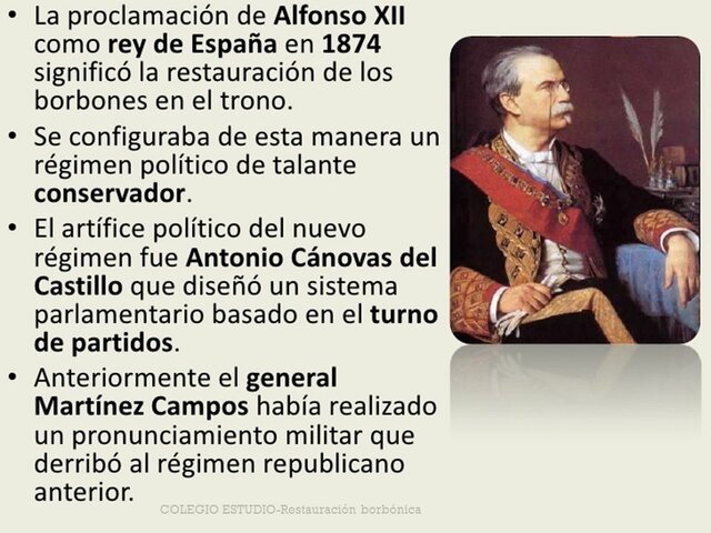 Bipartidismo. Constitución de 1876