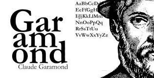 Tipografía Garamond