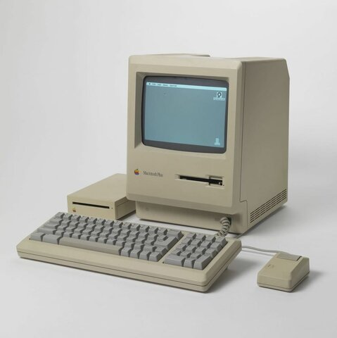 He showed off the Macintosh