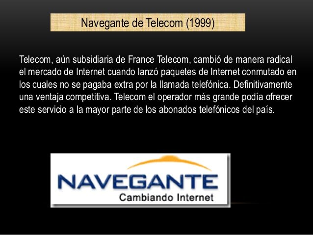 La empresa Telecom, subsidiaria de France Telecom (1999)