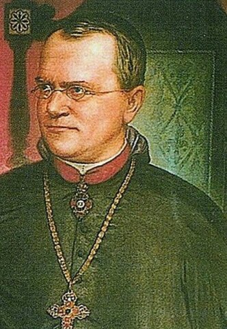 Gregor  Mendel describe las leyes basicas de la genetica a partir del estudio de guisantes.