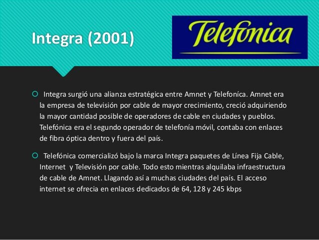 Integra surgió en El Salvador (2001)