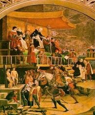 El restablecimiento de la Inquisición, que trabajó principalmente en Italia, Portugal y España.