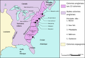 Formation des premiers mouvements révolutionnaires des 13 colonies