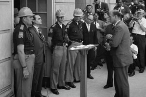 George Wallace Blocks University of Alabama Entrance