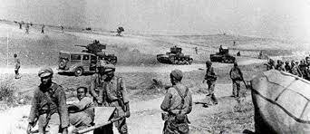 Derrota republicana en la batalla de Brunete.